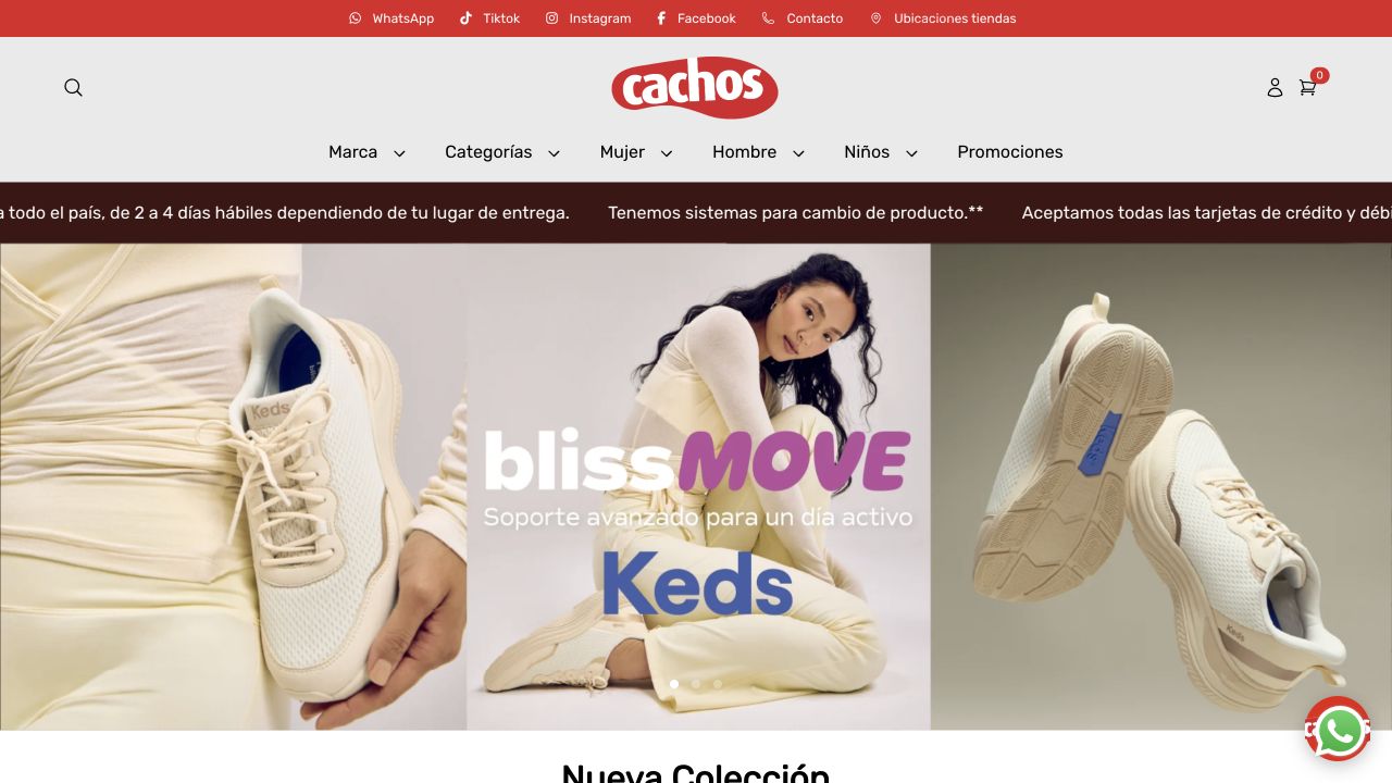 Tienda online de Cachos