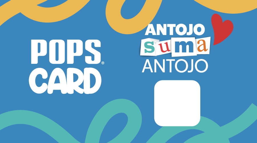 Frente de POPS Card: Antojo suma antojo