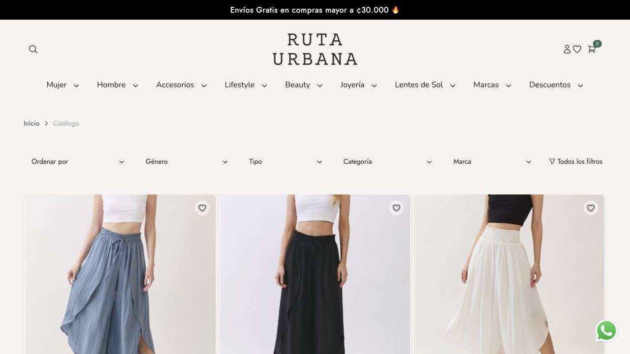 Catálogo de Ruta Urbana